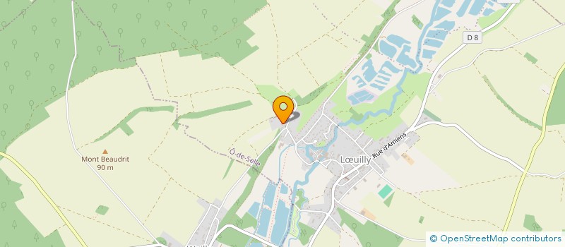 localisation de l'entreprise S.C.I. OUTRELEAU  O-DE-SELLE