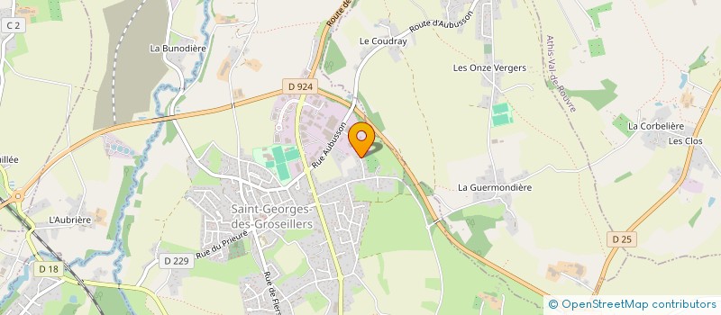 localisation de l'entreprise S.C.I P.B.C.L à SAINT-GEORGES-DES-GROSEILLERS