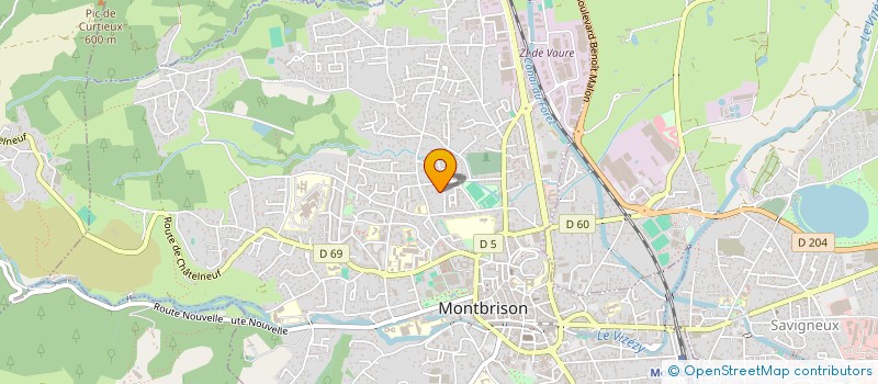 localisation de l'entreprise S.C.I. P.G. VIENOT  MORNAND-EN-FOREZ