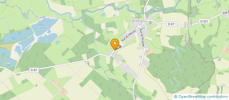 localisation de l'entreprise S.C.I. P.L.O.C.  PONTOISE-LES-NOYON