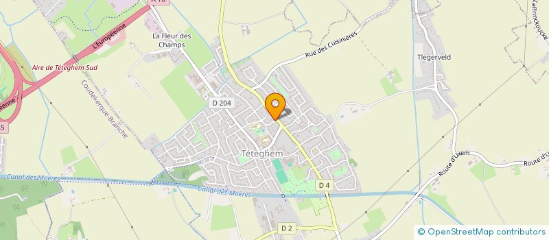 localisation de l'entreprise S.C.I. PABLO  TETEGHEM-COUDEKERQUE-VILLAGE