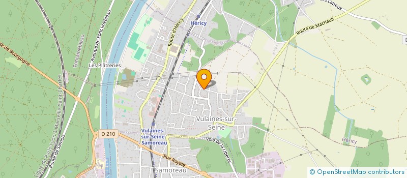 localisation de l'entreprise S.C.I. PAEYEL  VULAINES-SUR-SEINE