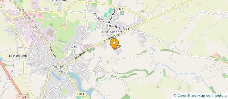 localisation de l'entreprise S.C.I. PAILL INVESTISSEMENT  TOURNEVILLE-SUR-MER