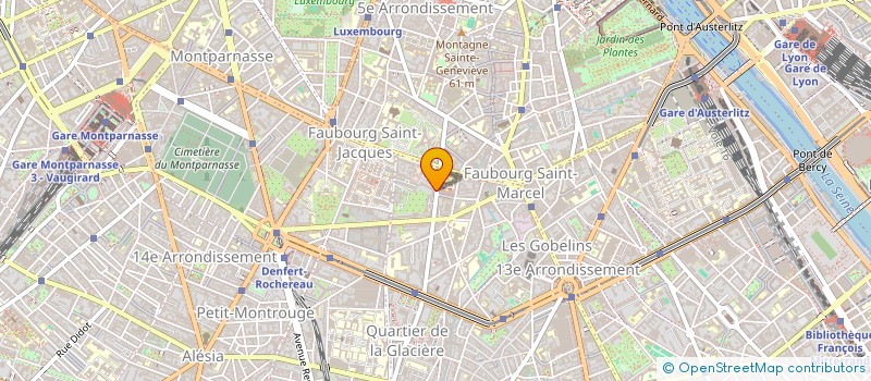 localisation de l'entreprise S.C.I. PALAC  PARIS