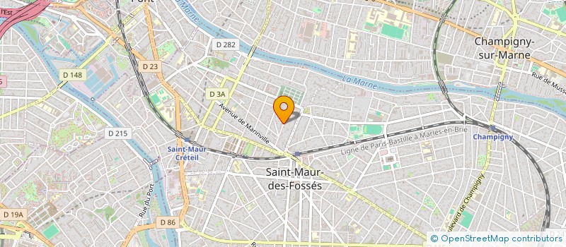 localisation de l'entreprise S.C.I. PARC FOCH à SAINT-MAUR-DES-FOSSES