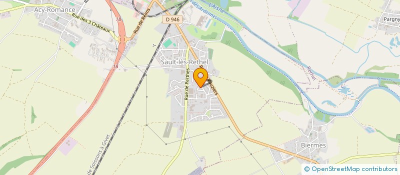 localisation de l'entreprise S.C.I. PAUMI  SAULT-LES-RETHEL