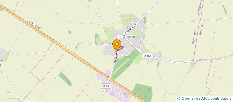 localisation de l'entreprise S.C.I. PAUTRE OTAGES  LE QUESNEL