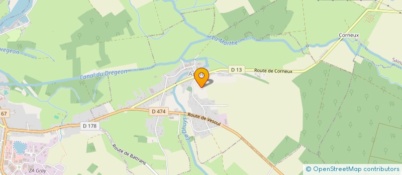 localisation de l'entreprise S.C.I PECAYO  ANCIER