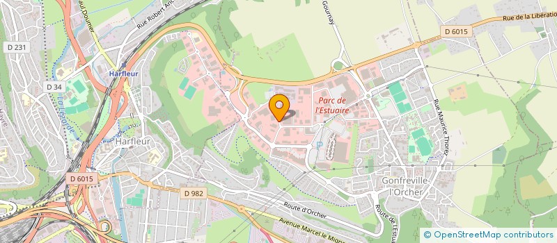 localisation de l'entreprise S.C.I. PERA GONFREVILLE L'ORCHER  GONFREVILLE-L'ORCHER