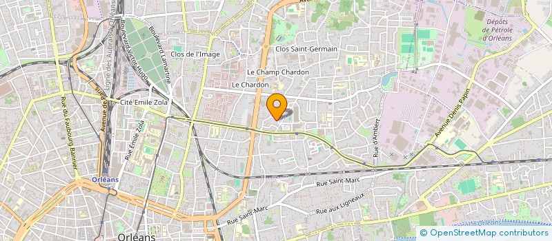 localisation de l'entreprise S.C.I PERVEZ à ORLEANS