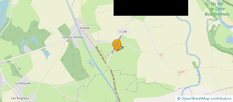 localisation de l'entreprise S.C.I. PHILOSOPHIE  SAINT-MARTIN-DES-LAIS