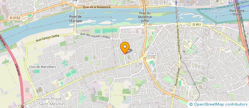 localisation de l'entreprise S C I PIEDGROUILLE à ORLEANS