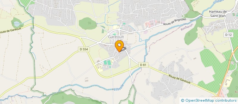 localisation de l'entreprise S.C.I. PIERRE MARGATHE  LA ROQUEBRUSSANNE