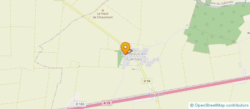 localisation de l'entreprise S.C.I PINTO AP  BATILLY-EN-GATINAIS