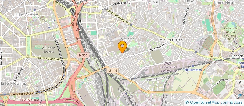 localisation de l'entreprise S.C.I. PLG 248 à LILLE
