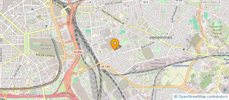 localisation de l'entreprise S.C.I. PLG 252 à LILLE