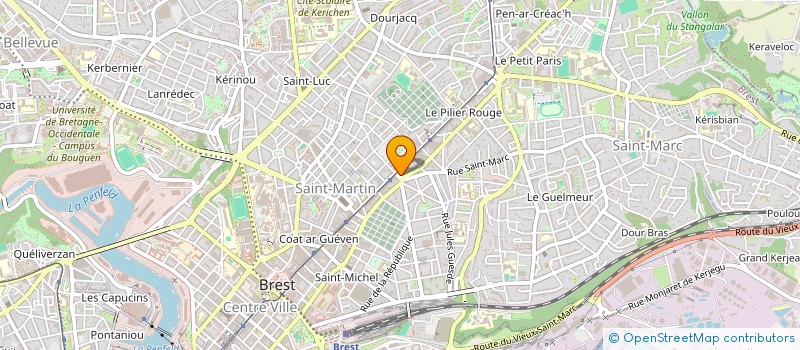 localisation de l'entreprise S.C.I. POKEZDEN  LE RELECQ-KERHUON