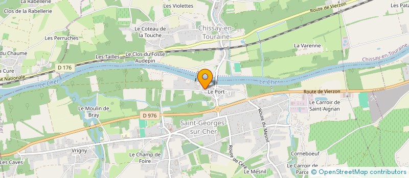 localisation de l'entreprise S.C.I. POPINEAU 2  LE CONTROIS-EN-SOLOGNE