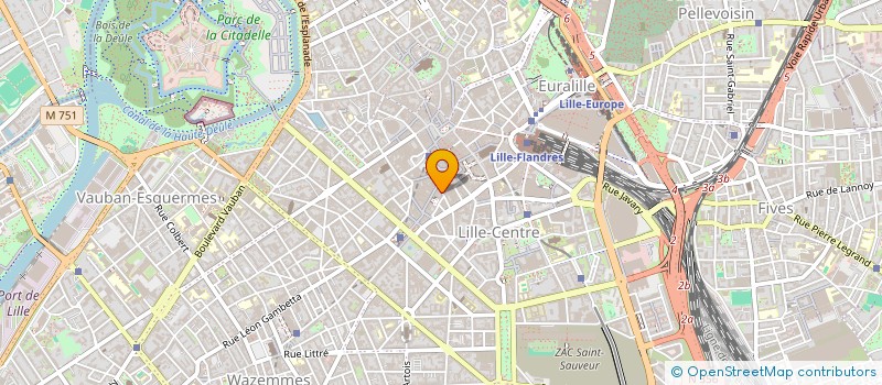 localisation de l'entreprise S.C.I. POTIE 27 à LILLE