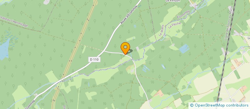 localisation de l'entreprise S.C.I. POTTEPOT  PONTVALLAIN