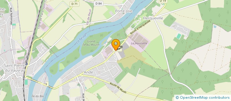 localisation de l'entreprise S.C.I. PPI  ANDE