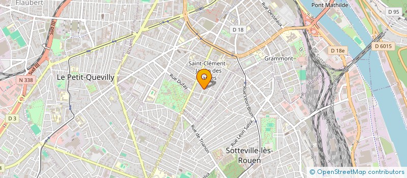 localisation de l'entreprise S.C.I PROJECT- JDMR à ROUEN