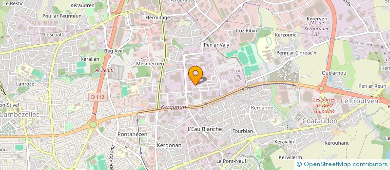 localisation de l'entreprise S.C.I. PSE  BREST