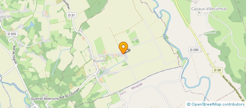 localisation de l'entreprise S.C.I. PUECH  BUZON