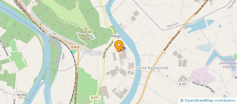 localisation de l'entreprise S.C.I QUINTRAN  GALAPIAN