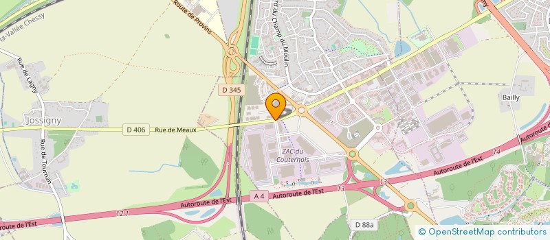 localisation de l'entreprise S.C.I. R-A-LOUEST  SERRIS