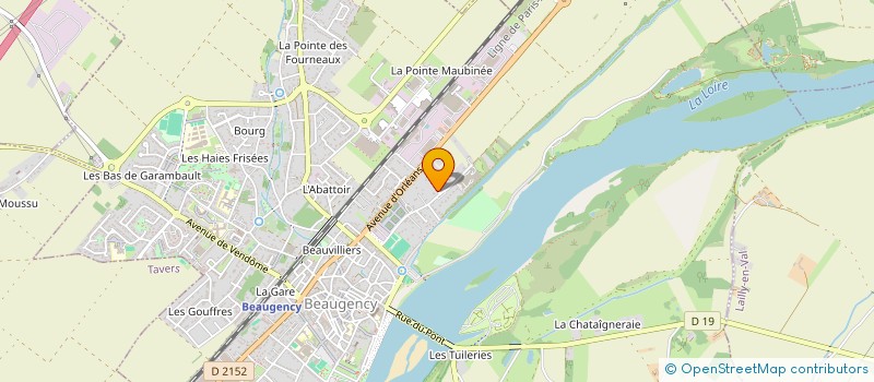 localisation de l'entreprise S.C.I RAMA  BEAUGENCY