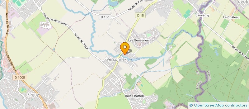 localisation de l'entreprise S.C.I. RAMOGEX  VERSONNEX