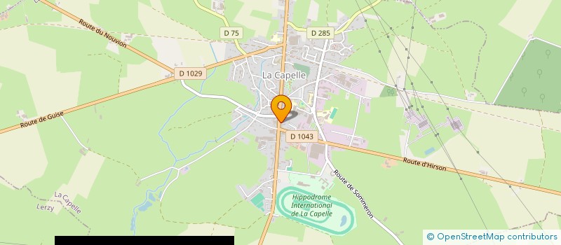 localisation de l'entreprise S.C.I. RAMOLU DAIME  LA CAPELLE