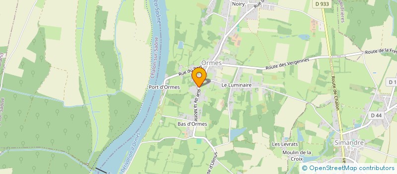 localisation de l'entreprise S.C.I. RATATOUILLE  ORMES