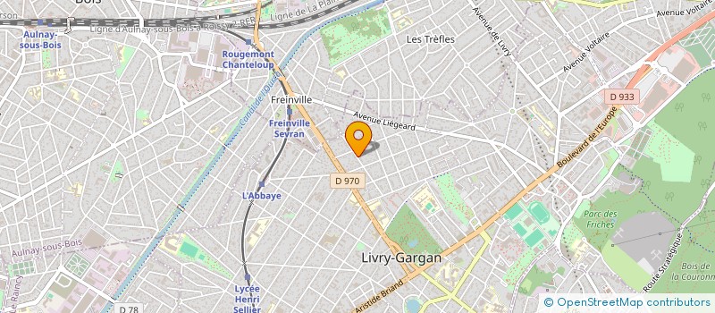 localisation de l'entreprise S.C.I. RAYAN à LIVRY-GARGAN