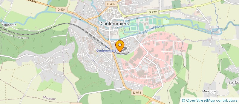 localisation de l'entreprise S.C.I. REINAIR à COULOMMIERS