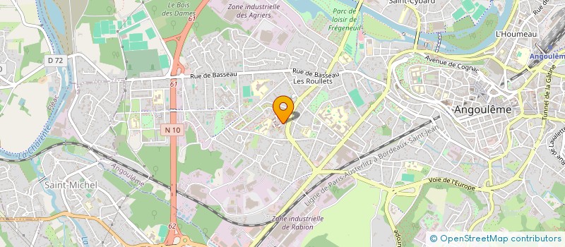 localisation de l'entreprise S.C.I RELETTE à ANGOULEME