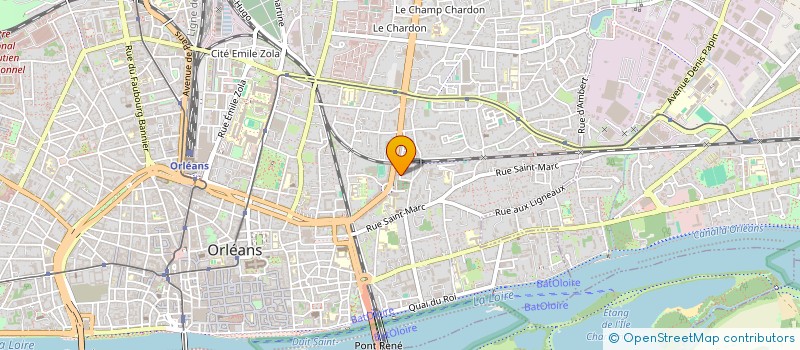 localisation de l'entreprise S.C.I RLC à ORLEANS