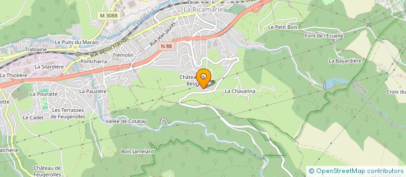 localisation de l'entreprise S.C.I RNNM  LA RICAMARIE