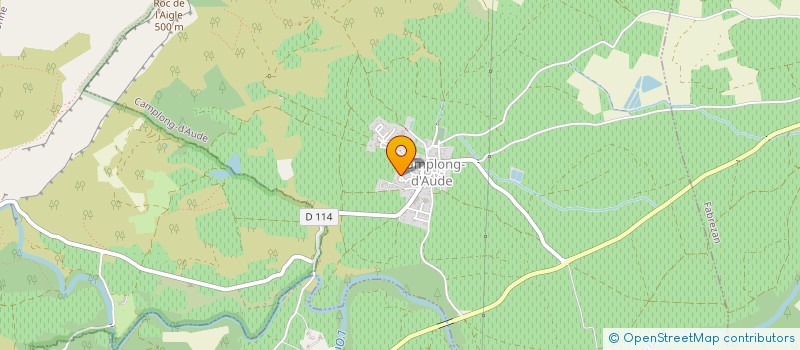 localisation de l'entreprise S.C.I. ROBELICES  CAMPLONG D'AUDE