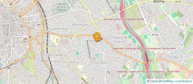 localisation de l'entreprise S.C.I ROMI à TOULOUSE