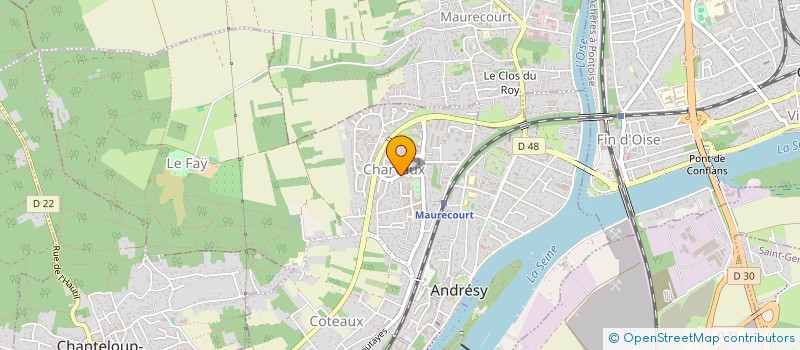 localisation de l'entreprise S.C.I RONBLAN  ANDRESY