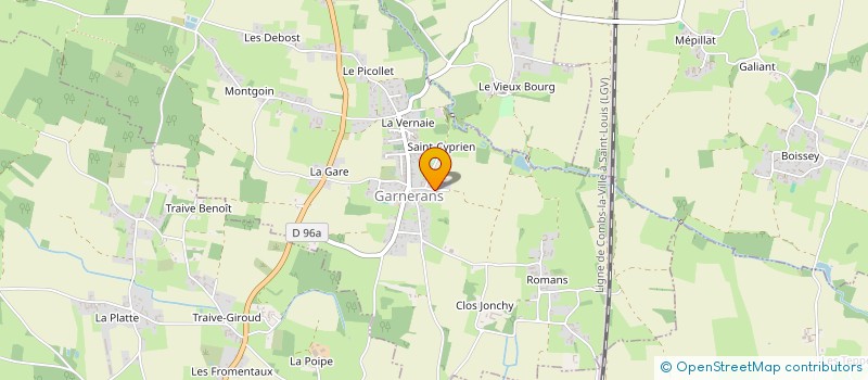 localisation de l'entreprise S.C.I ROUCKIE  GARNERANS