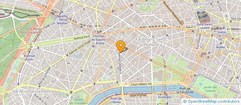 localisation de l'entreprise S.C.I. RT CARRE SENART  PARIS