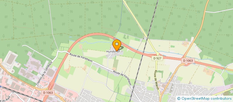 localisation de l'entreprise S.C.I RTH  HAGUENAU