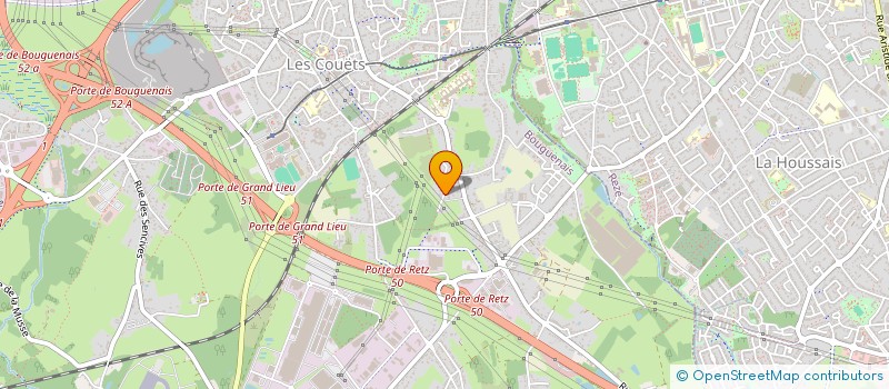 localisation de l'entreprise S.C.I. RUE NOTRE DAME à BOUGUENAIS