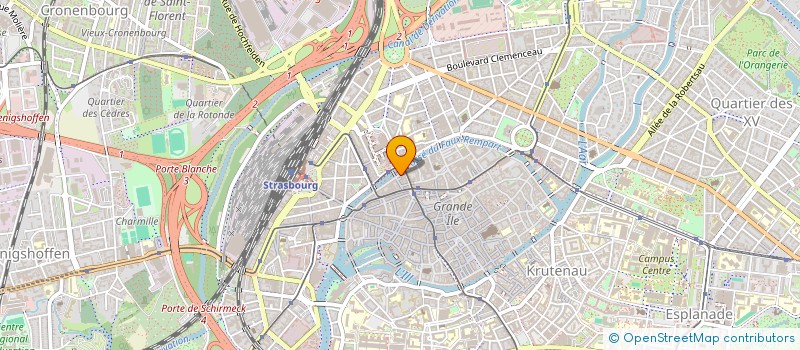 localisation de l'entreprise S.C.I. RYOMA  STRASBOURG