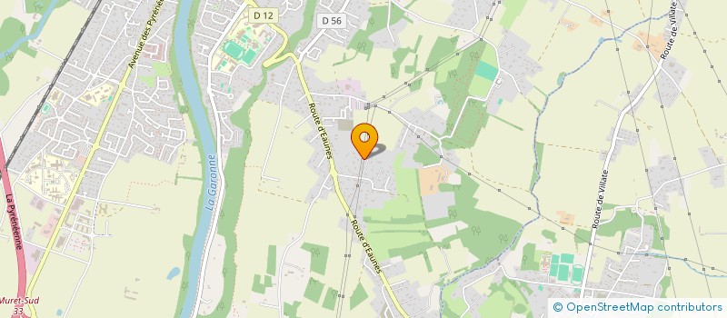 localisation de l'entreprise S.C.I. SAB2F  MURET