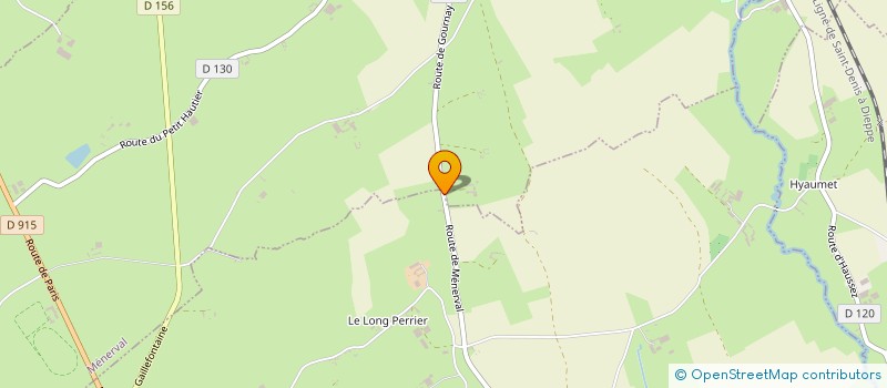 localisation de l'entreprise S.C.I SAINT COME  MENERVAL