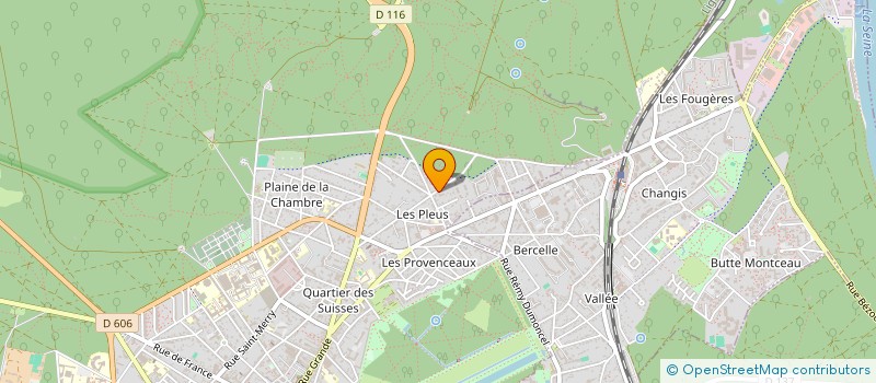 localisation de l'entreprise S.C.I. SAINT JUST  FONTAINEBLEAU